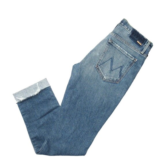 NWT Mother Superior Trickster Ankle in Thrill Seeker Destroyed Straight Jeans 26 - Picture 10 of 10
